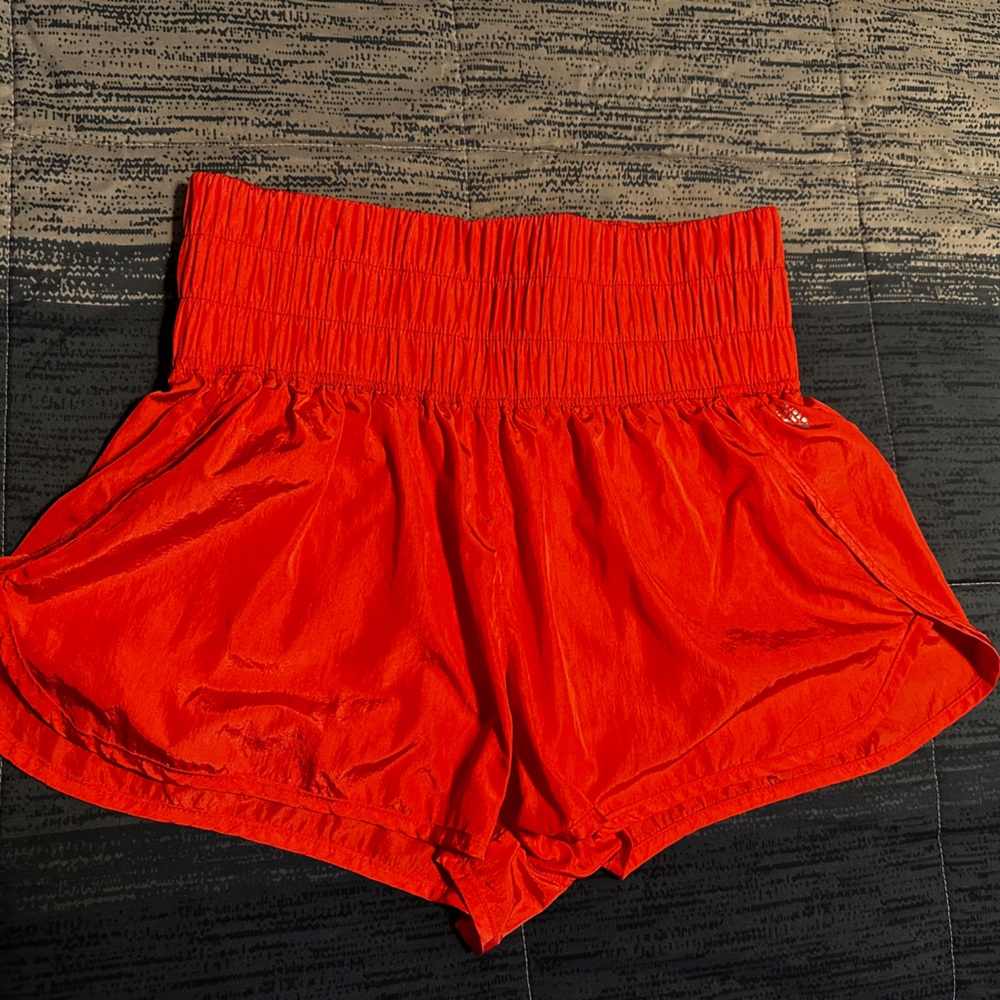 FP Movement by Free People Red Athletic Shorts